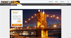 Desktop Screenshot of frontlinetours.ca